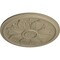 Ekena Millwork Kaya Ceiling Medallion (Fits Canopies up to 5 1/4"), Hand-Painted Gobi Desert, 23 5/8"OD x 1 1/2"P CM23KAGDF - alternate 4